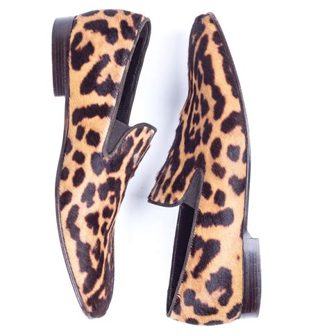 ysl leopard print mens loafers|ysl handbags outlet.